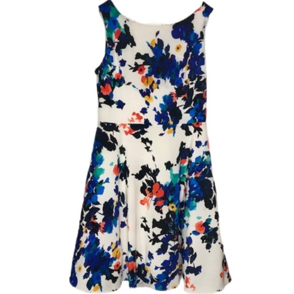 Betsey Johnson Dresses & Skirts - Betsey Johnson Floral Flouncy Fit/Flare Party Dress  - 10